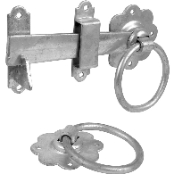 RING GATE LATCH No. 1136 GALVANISED 6" 11360150GV