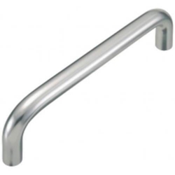 ALUMINIUM REAR FIX PULL HANDLE SAA 225 x 22mm