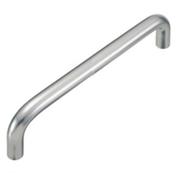 ALUMINIUM REAR FIX PULL HANDLE SAA 300 x 22mm