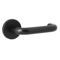 RETURN TO DOOR LEVER ON ROSE F5 BLACK