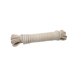 WAXED COTTON SASH CORD 6mm 10 METRE HANK THD280