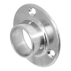DELUXE END SOCKET 25mm POLISHED CHROME