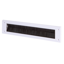 PVC BRUSH LETTERPLATE SEAL WHITE
