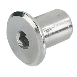 SLEEVE NUT M6x12mm BURN STEEL