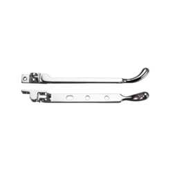 BULB END CASEMENT STAY 8" 203mm POLISHED CHROME FB100CP
