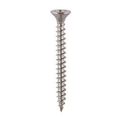 TIMCO CLASSIC WOODSCREW A2 SSS POZI CSK 8 X 2"  4.0x50mm