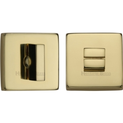 SQUARE BATHROOM TURN & RELEASE POLISHED BRASS SQ4035-PB