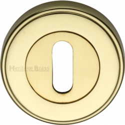 MORTICE KEY ESCUTCHEON PB