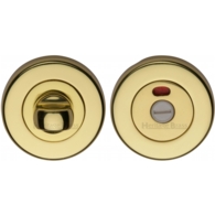 TURN & RELEASE WITH INDICATOR POLISHED BRASS V4046-PB