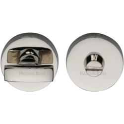 ROUND TURN & RELEASE POLISHED NICKEL 35mm V1018-PNF