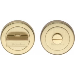ROUND TURN & RELEASE SATIN BRASS V4035-SB