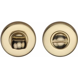ROUND TURN & RELEASE POLISHED BRASS 46mm V4049-PB