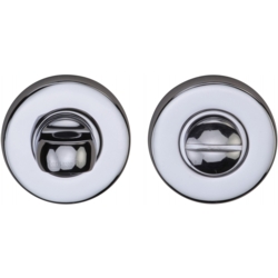 ROUND TURN & RELEASE POLISHED CHROME 46mm V4049-PC