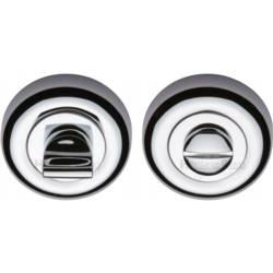 ROUND BATHROOM TURN & RELEASE POLISHED CHROME V6720-PC