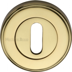 MORTICE KEY ESCUTCHEON PB