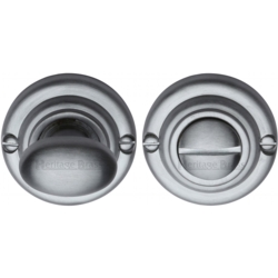 BATHROOM TURN & RELEASE SATIN CHROME V1015-SC