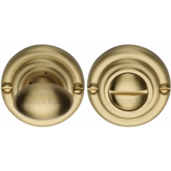 BATHROOM TURN & RELEASE SATIN BRASS V1015-SB