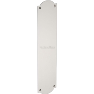 SHAPED FINGERPLATE 305mm POLISHED NICKEL S640-PNF