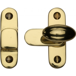 SHOWCASE FASTENER POLISHED BRASS V1970-PB