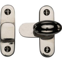 SHOWCASE FASTENER POLISHED NICKEL V1970-PNF