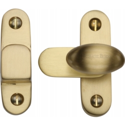 SHOWCASE FASTENER SATIN BRASS V1970-SB
