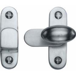 SHOWCASE FASTENER SATIN CHROME V1970-SC