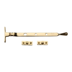 8" BALL END CASEMENT STAY PB