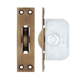BALL BEARING AXLE PULLEY FLORENTINE BRONZE