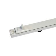 TV90 WHITE ALU VENT 250mm O/A