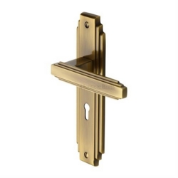 ASTORIA LEVER LOCK FURNITURE ANTIQUE BRASS