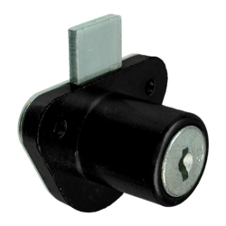 L&F LOWE & FLETCHER 5880 FURNITURE LOCK BLACK