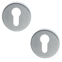 HOPPE 6mm E/P EURO PROFILE SSS ESCUTCHEON AR361/67-SSS (PAIR)