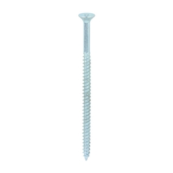 TWINTHREAD WOODSCREW CSK POZI 10 X 3 1/2"  5x90mm  BZP
