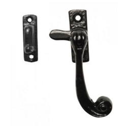 REVERSIBLE SQUIRREL TAIL HOOK PLATE FASTENER B/ANT