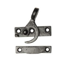 KIRKPATRICK 1460 CLAW SASH FASTENER BLACK ANTIQUE