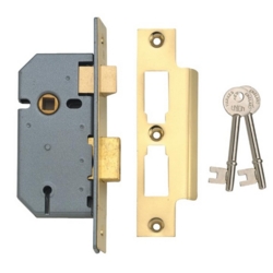 3 LEVER MORTICE LOCK 2.1/2" PL UN2277PL64