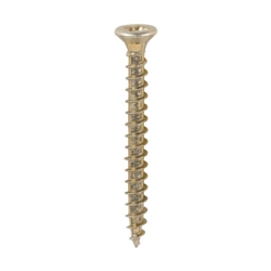 WOODSCREW CSK POZI ZYP 4 X 1 1/4"  3.0 X 30mm