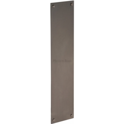 RECTANGULAR FINGERPLATE 305mm MATT BRONZE V740-MB