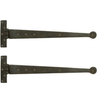 PENNY END 18" T HINGE BEESWAX (PAIR) 33010