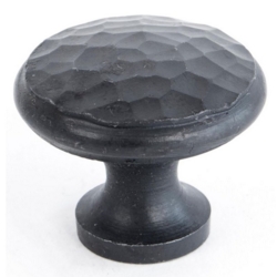 HAND BEATEN CUPBOARD KNOB BEESWAX 30mm 33197