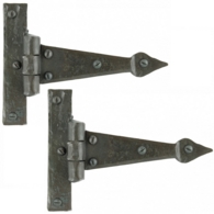 ARROW HEAD 4" T HINGE BEESWAX (PAIR) 33208