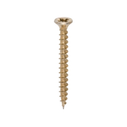 WOODSCREW CSK POZI ZYP 6 X 1 3/8"  3.5 X 35mm