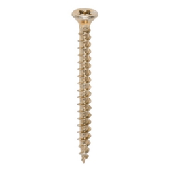 WOODSCREW CSK POZI ZYP 6 X 1 1/2"  3.5 X 40mm