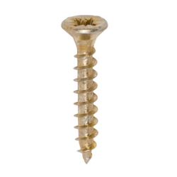 WOODSCREW CSK POZI ZYP 8 X 1"  4.0 X 25mm
