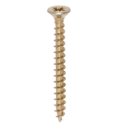 WOODSCREW CSK POZI ZYP 8 X 1 1/2"  4.0 X 40mm