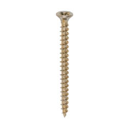 WOODSCREW CSK POZI ZYP 8 X 2"  4.0 X 50mm