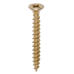 WOODSCREW CSK POZI ZYP 9 X 1 1/2"  4.5 X 40mm