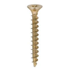 WOODSCREW CSK POZI ZYP 10 X 1 1/2"  5.0 X 40mm