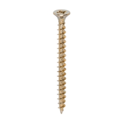 WOODSCREW CSK POZI ZYP 10 X 2 1/2"  5.0 X 60mm