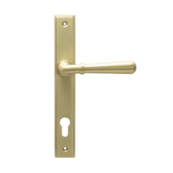 NEWBURY SLIMLINE ESPAGNOLETTE FURNITURE SATIN BRASS